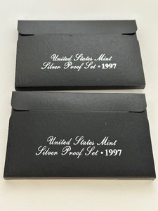 lot 325 image: (2) United States 1997 Coin Proof Sets