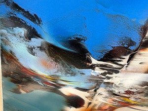 lot 11 image: Framed Original Oil Art by Leonardo Nierman