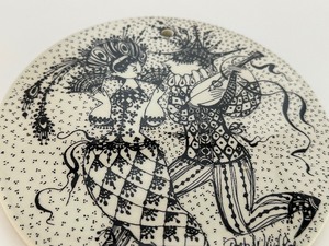 lot 292 image: Bjrn Wiinblad Collector Trivet - Signed