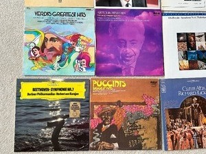 lot 357 image: Collection of 20 Assorted Opera and Classical Music Record LPs