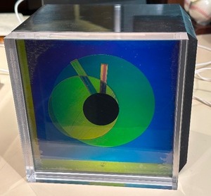 lot 40A image: Vintage Prisma Clock