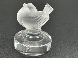 lot 363 image: Lalique Crystal Sparrow Figurine