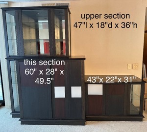 lot 365 image: Gorgeous Contemporary Media and Display Cabinet