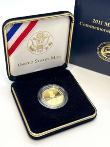 lot 24A image: 2011 Medal of Honor Commemorative Five Dollar Coin