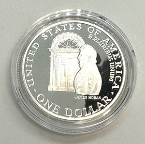 lot 398 image: United States White House 200th Anniversary Silver Dollar Proof Coin