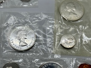 lot 428 image: 1962, 1964 and 1961 Canadian Proof Coins