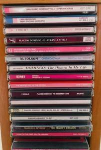 lot 437 image: Variety of CDs with Storage Rack