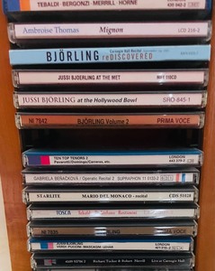 lot 440 image: CDs and Storage Rack
