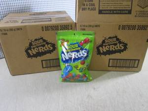 lot 7 image: (C-1) 2 Cases 8 Bags Each Sour Big ...