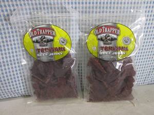 lot 54 image: (B-1) 2 Bags Teriyaki Beef Jerkey 1...