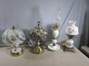 lot 78 image: (EW3) Assorted Lamps 13 - 20 Tall...