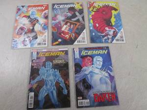 lot 94 image: (C-4) 10 Marvel Iceman Comics Direc...