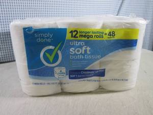 lot 112 image: (C-3) 12-Roll Pack Ultra Soft Bathr...