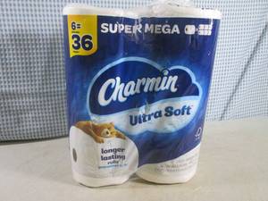 lot 113 image: (C-3) 6-Roll Pack Charmin Bathroom ...
