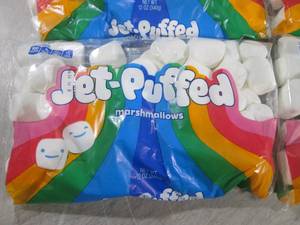 lot 128 image: (B-2) 6 Bags Jet-Puffed Marshmallow...