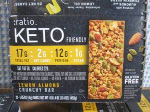 lot 139 image: (B-2) 4 Boxes Ratio Keto Friendly ...