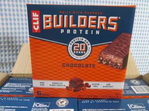 lot 142 image: (B-2) Case 6 Boxes Clif Builders Pr...