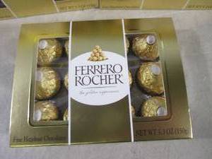lot 148 image: (B-3) 3 Packs of Ferrero Rocher Fin...