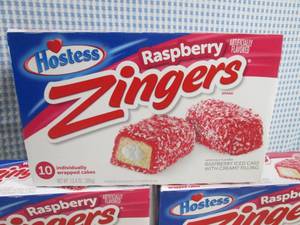 lot 153 image: (B-2) 3 Boxes Hostess Raspberry Zin...