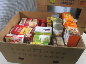 lot 174 image: (EC2) Box Full of Assorted Can and ...
