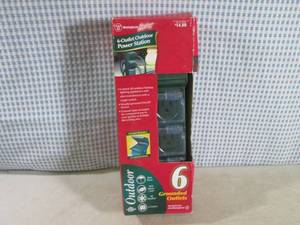 lot 210 image: (EC1) 6-Outlet Outdoor Power Statio...
