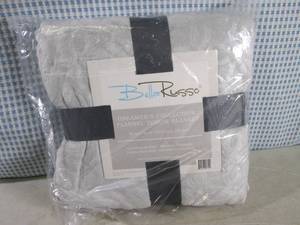 lot 218 image: (F-0) Bella Russo Flannel Throw Bla...