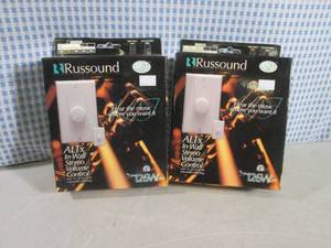 lot 223 image: (H-2) Lot of 2 Russound ALTx In-Wal...