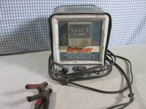 lot 228 image: (BS) Schauer 6 Amp 612 Volt Batter...