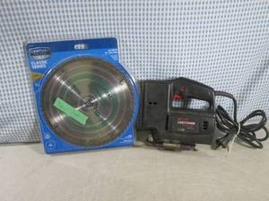 lot 240 image: (BS) Craftsman Sabre Saw and 10 Sa...