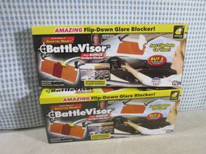 lot 247 image: (CSB) Lot of 2 Battle Visor Flip-Do...