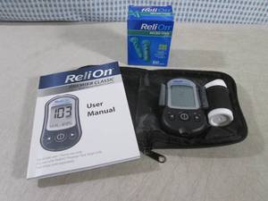 lot 287 image: (CNTR) ReliOn Blood Glucose Monitor...