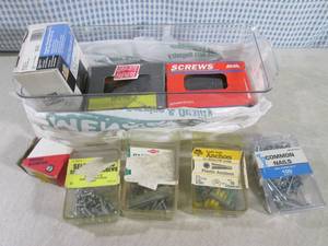 lot 299 image: (CSB) Assorted Screws Nails Etc...