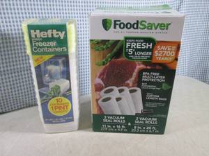 lot 305 image: (CSB) 10-Pack Hefty Plastic Freezer...