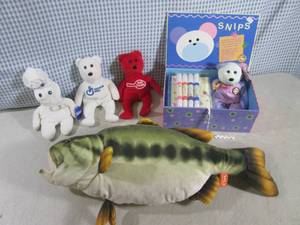 lot 306 image: (CS) TY Snips Beanie Babies Bear Me...