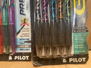 Pilot G2 & V5 Pens