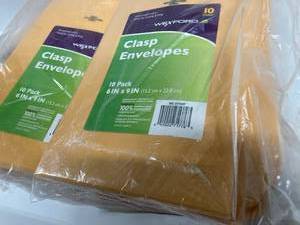 Clasp Envelopes