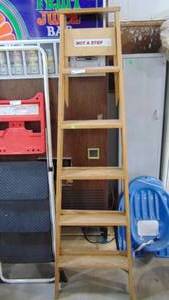 New 6ft Wooden Ladder