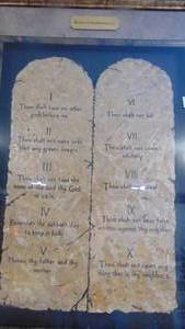 Ten Commandments Picture