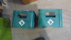 2- Plastic Crates