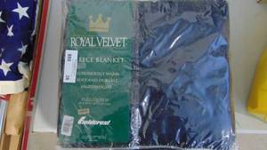 New FullQueen Fleece Blanket