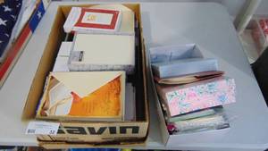 2-Boxes of cards and Stationary