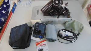 Hair Dryer, Travel Iron, Blood Pressure Cuff