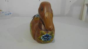 Painted Ceramic Duck