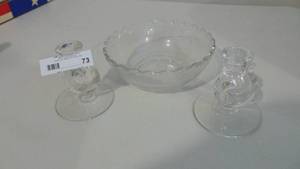 3 Piece Century Fostoria Set