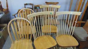 Lot of 11 Misc Chairs
