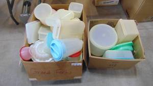 Large Lot of Vintage and Newer Tupperware