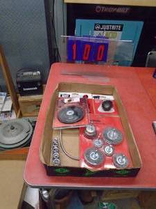 Flat of tools. As shown.