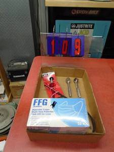 Flat of tools. As shown.