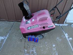 All Power 21 snow thrower. Used condition. Tested & works. As shown.