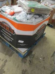 pallet of halloween items and more ...